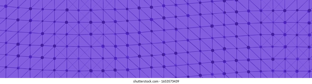 Abstrakte Low-Polygon-Mesh Generative Art-Hintergrund-Illustration