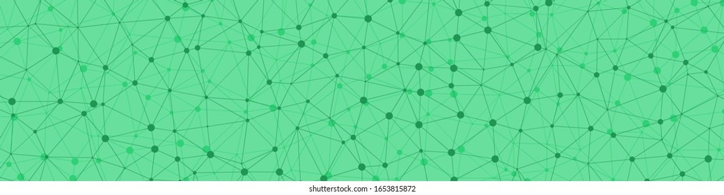 Abstract Low Polygon Mesh Generative Art background illustration