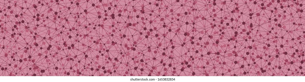 Abstract Low Polygon Mesh Generative Art background illustration