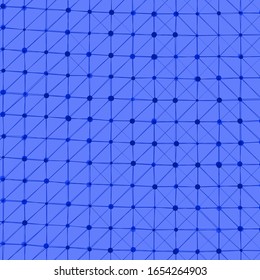 Abstract Low Polygon Mesh Generative Art background illustration