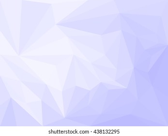 Abstract low polygon with sweet purple color
