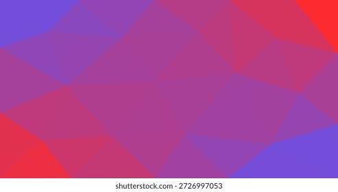 Fondo poligonal bajo Abstractas Estilo geométrico del origami con los Colores violetas y rojos