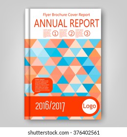 Abstract low polygonal shape background for corporate business annual report book cover brochure flyer poster. Vector eps10