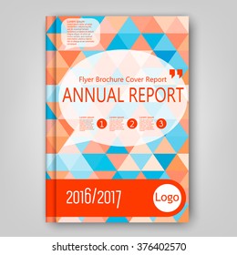 Abstract low polygonal shape background for corporate business annual report book cover brochure flyer poster. Vector eps10