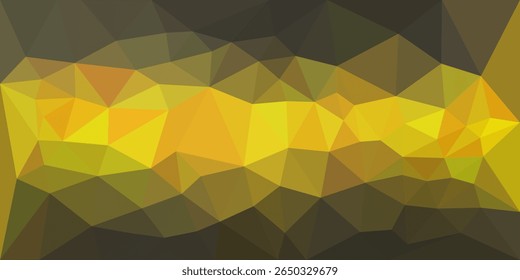 Abstract low-poly background in shades of yellow, gold, and brown, forming a geometric, faceted pattern with a glowing central band.

