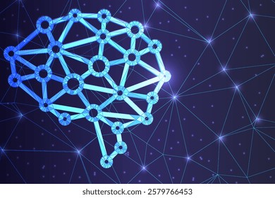Abstract low-poly geometric background with modern polygonal shapes in vibrant gradient colors, ideal for digital design, presentations, and wallpapers