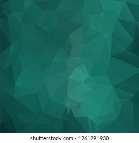 Abstract Low-Poly Triangular Modern Geometric Background. Colorful Polygonal Mosaic Pattern Template. Repeating Routine With Triangles