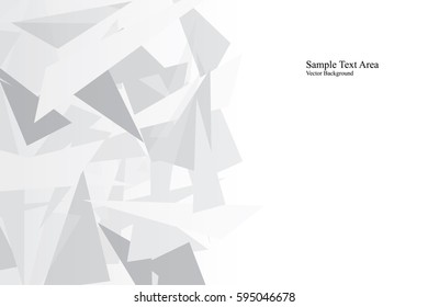 Abstract Lowpoly vector background. Template for style design. Vector illustration