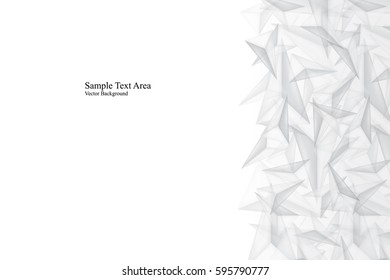 Abstract Lowpoly vector background. Template for style design. Vector illustration