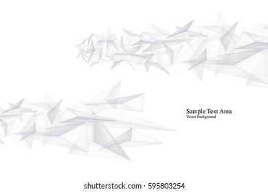 Abstract Lowpoly vector background. Template for style design. Vector illustration