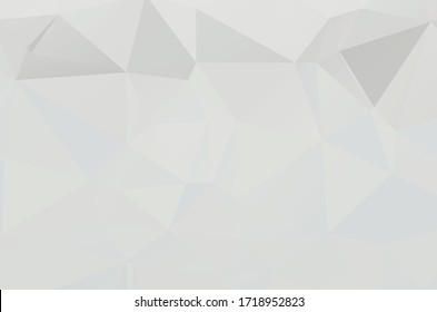 Abstract Lowpoly vector Gray background. Template for style design