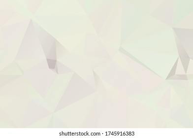 Abstract Lowpoly vector Gray background. Template for style design