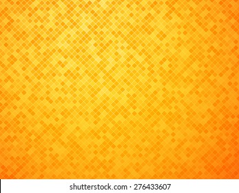 abstract lozenge orange-yellow background