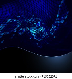 abstract luminescent  background, vector illustration, clip-art