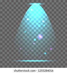 abstract luminous, light particle background vector