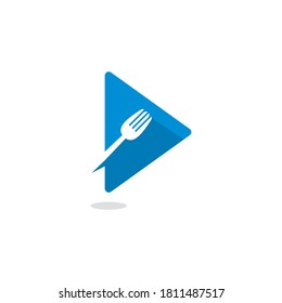 Resumen Vector de almuerzo , logotipo de comida