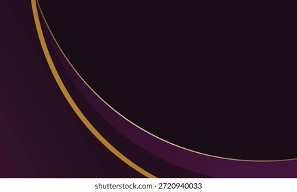 Abstract luxurious dark purple background and golden glittering dots luxury. elegant modern background. eps10