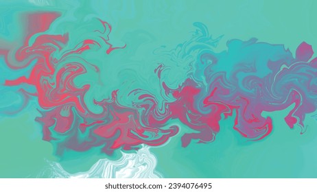 Resumen de la lujosa imagen de fondo de textura de líquido líquido líquido de lujo con un colorido patrón ondulado.