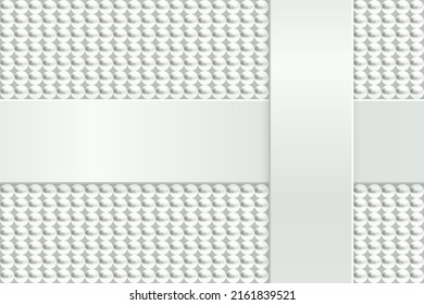 Abstract luxury background with beads. Vector illustration.