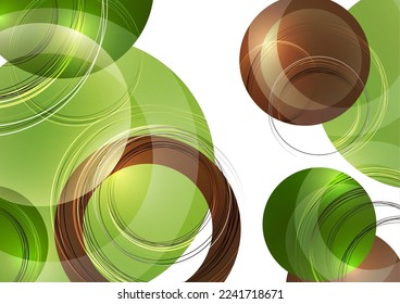 Resumen de fondo de lujo con un patrón geométrico circular. Elemento de capas y líneas circulares modernas que se solapan. Ilustración del vector