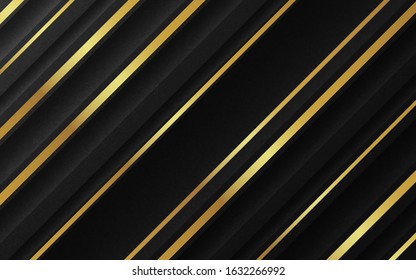 Abstract Luxury Background Diagonal Gold Lines Stock Vector (Royalty ...