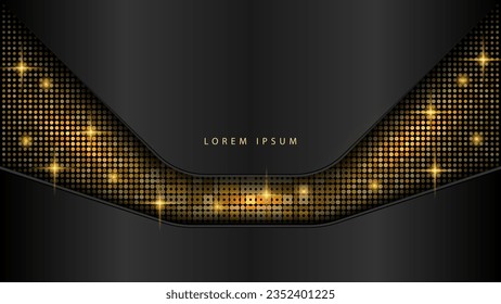 Abstract luxury background with light effect