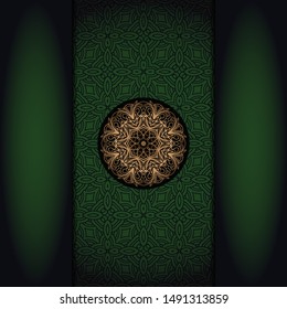 Abstract luxury background with mandala. Vector illustration. Ornament elegant invitation wedding card , invite.
