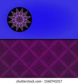 Abstract luxury background with mandala. Vector illustration. Ornament elegant invitation wedding card , invite.