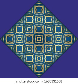 Todo un toque de lujo con mandala. Ilustración vectorial. Ornament elegante carta de invitación de boda , invitación.