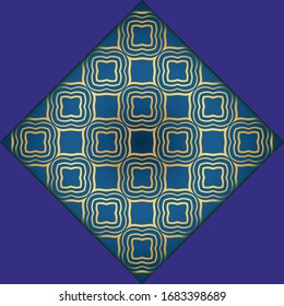 Todo un toque de lujo con mandala. Ilustración vectorial. Ornament elegante carta de invitación de boda , invitación.