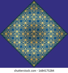 Abstract luxury background with mandala. Vector illustration. Ornament elegant invitation wedding card , invite.