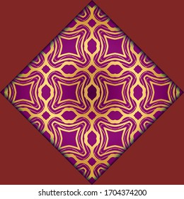 Abstract luxury background with mandala. Vector illustration. Ornament elegant invitation wedding card , invite.