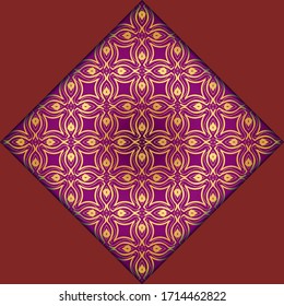 Abstract luxury background with mandala. Vector illustration. Ornament elegant invitation wedding card , invite.