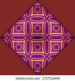 Abstract luxury background with mandala. Vector illustration. Ornament elegant invitation wedding card , invite.