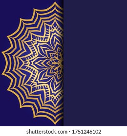 Abstract luxury background with mandala. Vector illustration. Ornament elegant invitation wedding card , invite.