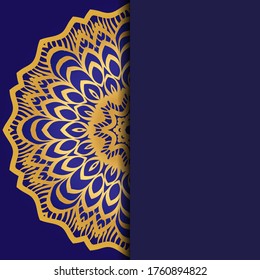 Abstract luxury background with mandala. Vector illustration. Ornament elegant invitation wedding card , invite.