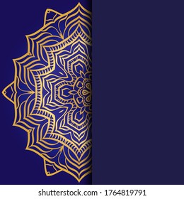 Abstract luxury background with mandala. Vector illustration. Ornament elegant invitation wedding card , invite.