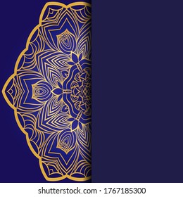 Abstract luxury background with mandala. Vector illustration. Ornament elegant invitation wedding card , invite.