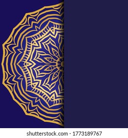 Abstract luxury background with mandala. Vector illustration. Ornament elegant invitation wedding card , invite.