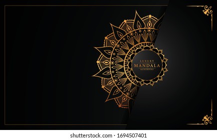 Abstrakter luxuriöser Hintergrund, elegante Einladungskarte für Ornamente,
 einladen , Hintergrund-Titelbild-Vektorillustration-Design