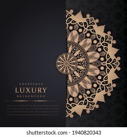 Abstract luxury background , ornament elegant invitation wedding card , invite , backdrop cover banner illustration vector design, mandala for print, poster, cover, brochure, flyer, round image