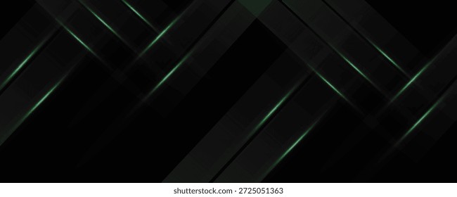 Fondo Abstractas de lujo. patrón poligonal. líneas negras y doradas. Ilustración vectorial