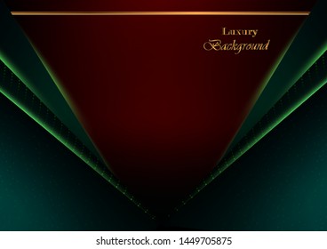 abstract luxury background with red overlap layer