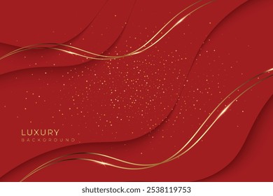 Vector de fondo abstracto de lujo EPS 10