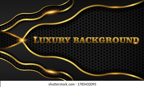abstrakter luxuriöser Hintergrund für Ihre Website. GoldFarbverlauf-Farbe