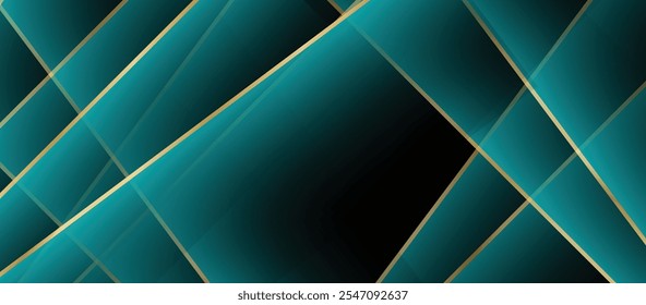 abstract luxury black background with golden elements modern creative concept. metallic texture premium design. smooth abstract background, Vector illustration