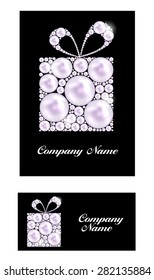 Abstract Luxury Black Diamond Background Vector Illustration EPS10
