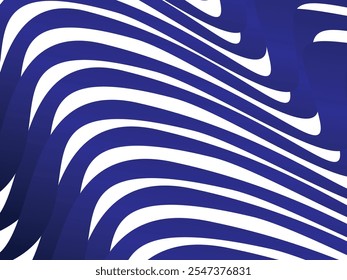 Abstract luxury blue curved pattern on white background, perfect for advertisement, banner, business card, etc.