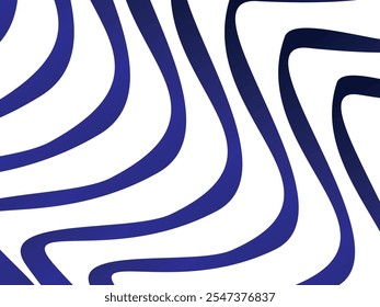 Abstract luxury blue curved pattern on white background, perfect for advertisement, banner, business card, etc.