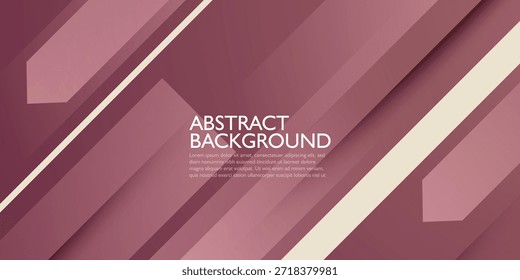 Abstract luxury brown pattern overlap background. Simple overlap square theme element concept modern background. Eps10 vector
